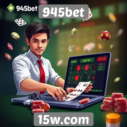 Benefícios da jogatina online no 945bet